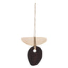 Bloomingville - Yoki Vægdekoration, Brun, Eg - L30,5 × H33 × B1,5 cm
