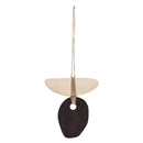 Bloomingville - Yoki Vægdekoration, Brun, Eg - L30,5 × H33 × B1,5 cm