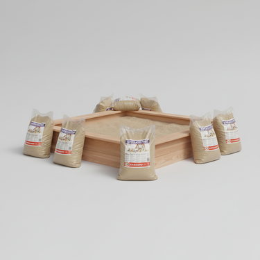 Lærke sandkasse med sandsække packshot