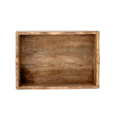 Bloomingville - Nonnie Æske, Natur, FSC® 100%, mangotræ - L28,5 × H12 × B20 cm