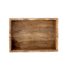 Bloomingville - Nonnie Æske, Natur, FSC® 100%, mangotræ - L28,5 × H12 × B20 cm