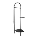 Bloomingville - Belen Tøjstativ, Sort, Jern - L58 × H185 × B45 cm