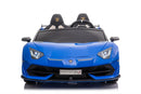 Lamborghini Aventador SVJ Drifter 21,6V Blå – 2 sæder, Drift, Wing Doors, RC