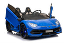 Lamborghini Aventador SVJ Drifter 21,6V Blå – 2 sæder, Drift, Wing Doors, RC