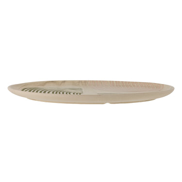 Bloomingville - Amica Serveringsfad, Multifarvet, Stentøj - Ø39 × H2,5 cm