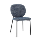 Bloomingville - Percey Spisebordsstol, Blå, FSC® 100% krydsfiner - L56 × H82 × B47 cm
