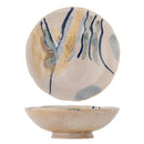 Bloomingville - Imogen Skål, Multifarvet, Stentøj - Ø24 × H8 cm