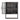 Bloomingville - Sindre Skab, Sort, Jern - L46 × H61 × B21,5 cm