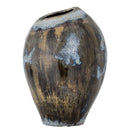 Bloomingville - Senja Vase, Brun, Stentøj - Ø22 × H31,5 cm