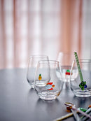 Bloomingville - Misa Drikkeglas, Klar, Glas - Ø9 × H12 cm