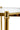 Bloomingville - Fine Barbord, Guld, Glas - L86 × H81 × B46 cm
