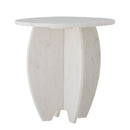 Bloomingville - Sendai Opsats, Hvid, Marmor - Ø30,5 × H31 cm