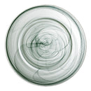 Bloomingville - Amelie Tallerken, Grøn, Glas - Ø33 × H2,5 cm, sæt med 4