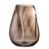 Bloomingville - Ingolf Vase, Brun, Glas - L19 × H26 × B18 cm