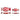 Bloomingville - Sweetie Serveringsfad, Rød, Glas - L24 × H3 × B10,5/L34 × H4 × B15 cm, sæt med 2