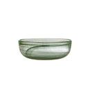 Bloomingville - Amelie Skål, Grøn, Glas - Ø21,5 × H7,5 cm