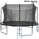 MCU-Sport -  Classic-plus Trampolin Ø3,7m inkl. sikkerhedsnet og stige