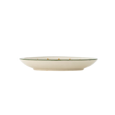 Bloomingville - Peo Tallerken, Natur, Stentøj - Ø16 × H3 cm, sæt med 4
