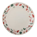 Bloomingville - Yule Serveringsfad, Natur, Stentøj - Ø28 × H4 cm
