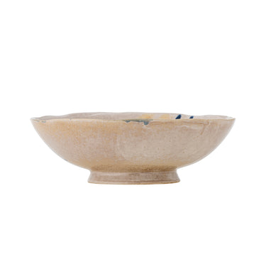 Bloomingville - Imogen Skål, Multifarvet, Stentøj - Ø24 × H8 cm
