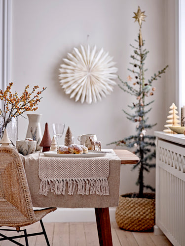 Bloomingville - Tuan Deko, Brun, Polyresin - L9 × H5,5 × B5/L10 × H10,5 × B4/L18,5 × H25 × B8 cm, sæt med 3