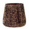 Bloomingville - Filiz Fyrfadsstage, Guld, Genanvendt Glas - Ø11 × H11 cm