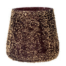 Bloomingville - Filiz Fyrfadsstage, Guld, Genanvendt Glas - Ø11 × H11 cm
