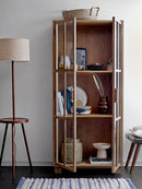 Bloomingville - Jules Serveringsfad, Blå, Stentøj - Ø35 × H4 cm