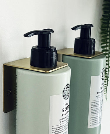 MOUD Home - BOTTLE Sæbeholder Til Flasker - Messing