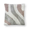 MOUD Home - FLOW pudebetræk 50×50 cm - beige/grå/brun