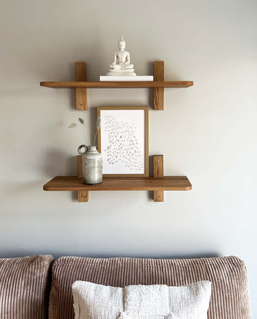 MOUD Home - NORD væghylde i egetræ - 60 cm