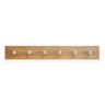 MOUD Home - OAK Knagerække Egetræ Med Stål Knager - 70 cm