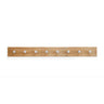 MOUD Home - OAK Knagerække Egetræ Med Stål Knager - 100 cm