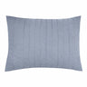 MOUD Home - SENSES quiltet blå pudebetræk - 50×70 cm