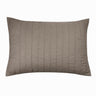 MOUD Home - SENSES quiltet brun pudebetræk - 50×70 cm