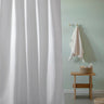 MOUD Home - WAFFLE Badeforhæng i hvid - 180×220 cm