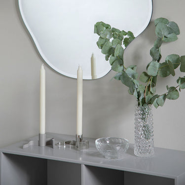 MOUD Home - WAVY lysestage - mørk beige