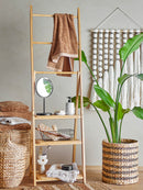 Bloomingville - Kahla Håndklæde, Brun, Bomuld - L100 × B50 cm