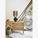 Madam Stoltz - Håndvævet Bomuldstæppe 120x180cm