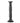 Bloomingville - Millas Lysestage, Sort, Keramik - Ø16 × H50 cm