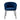Bloomingville - Cortone Spisebordsstol, Blå, Genanvendt polyester - L60 × H76 × B63 cm