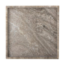 Bloomingville - Majsa Fad, Brun, Marmor - L35 × H3 × B35 cm