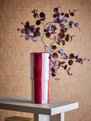 Bloomingville - Floki Vase, Rosa, Stentøj - Ø14 × H31 cm