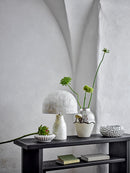 Bloomingville - Silvio Vase, Sølv, Stentøj - Ø20 × H26 cm