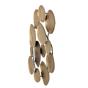 Bloomingville - Raynee Vægdekoration, Messing, Jern - L85 × H77 × B5 cm