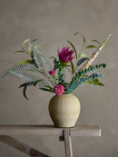Bloomingville - Taym Deko Vase, Natur, Terrakotta - Ø20 × H20 cm