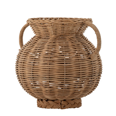 Bloomingville - Uni Vase, Natur, Glas - Ø25 × H25,5 cm