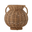 Bloomingville - Uni Vase, Natur, Glas - Ø25 × H25,5 cm