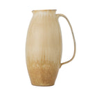 Bloomingville - Saskia Deko Vase, Natur, Stentøj - Ø15,5 × H31,5 cm