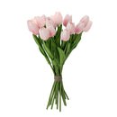 Bloomingville - Tulip Buket, Rosa, Kunstige Blomster - Ø17 × H32 cm